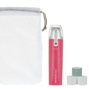 Emjoi Micro Mani Nail Buffer with 4 Smooth & Shine Rollers (Pink)